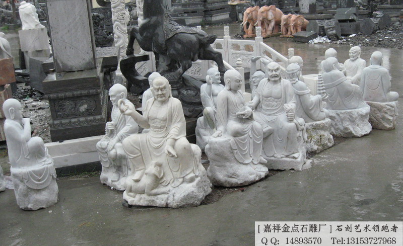 石雕十八罗汉厂家