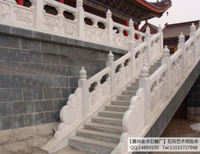 石栏杆-石雕栏杆的雕刻及制作