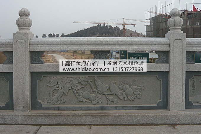 石雕栏杆,石栏杆,石材栏杆的安装步骤