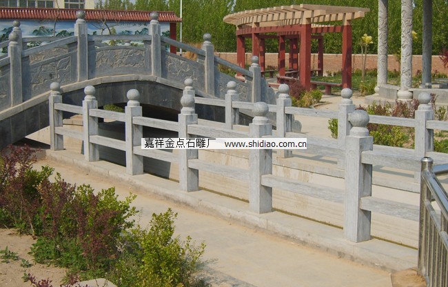 简易石栏杆,石护栏