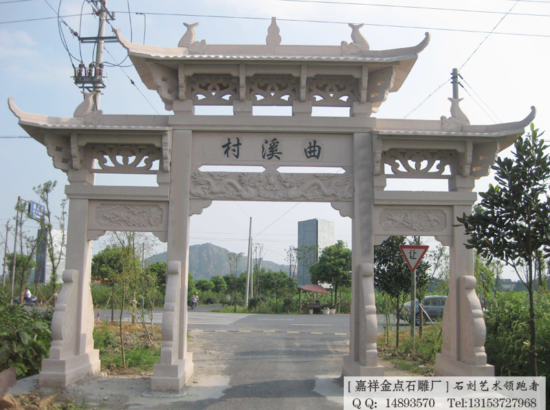 农村建造制作石牌坊门楼注意事项