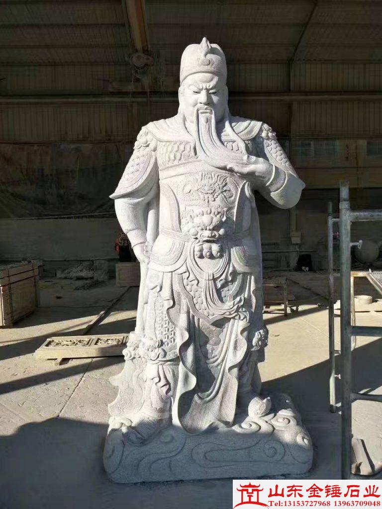 石雕关公雕像石雕关公像人物像
