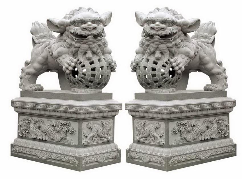 石狮子历史由来与造型区别
