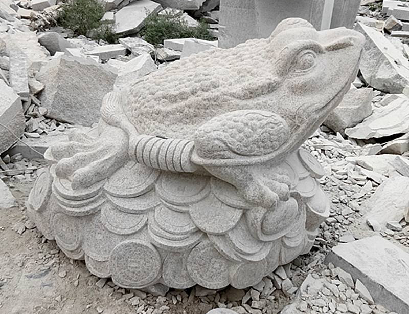 石雕金蟾的风水作用和造型案例