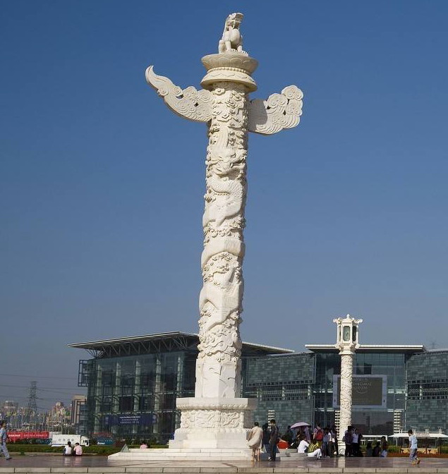 石雕中华柱华表的含义