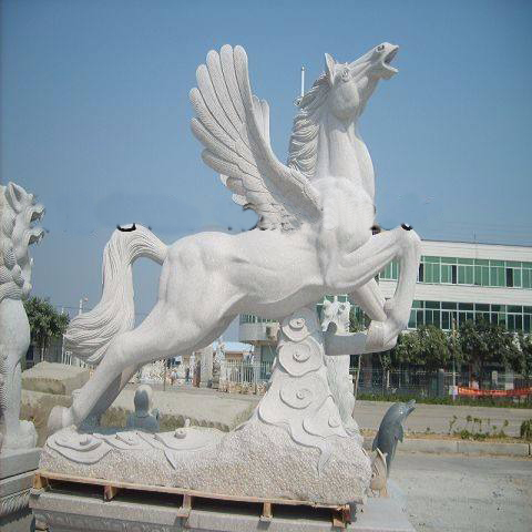 石雕马的寓意及造型图集