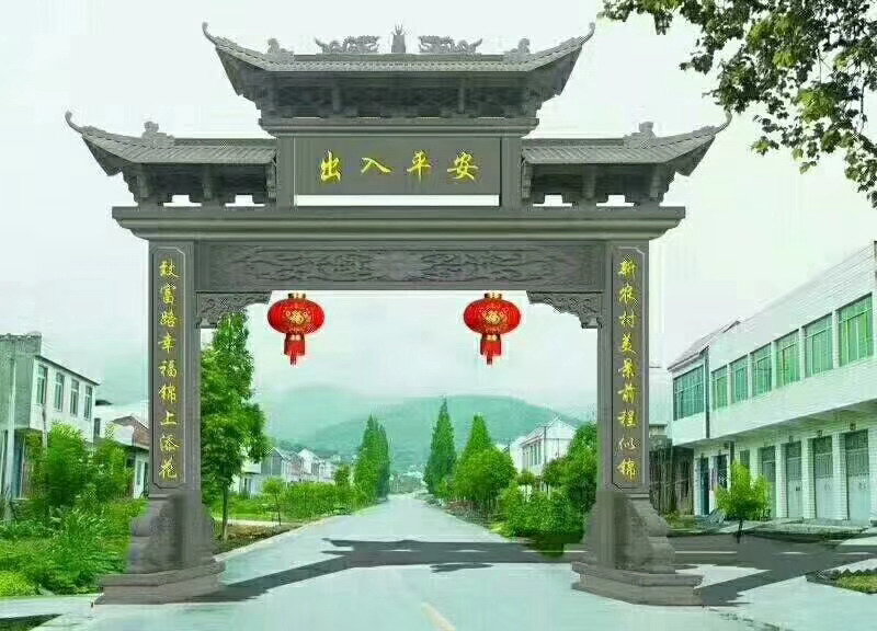 石雕牌楼的制作材料