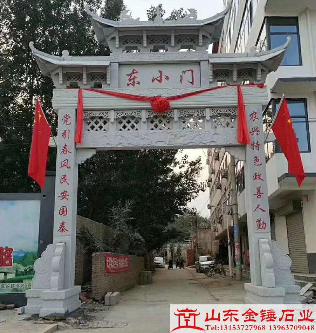 石牌坊雕刻注意事项，打造精致牌坊
